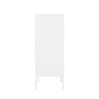 Manhattan Comfort - Naomi 31,5 po Buffet d’Appoint Moderne - Blanc-Assemblage à domicile requis Tout le matériel inclus