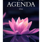Horizon Éditions - Agenda Mensuel Quotidien Zen 2027 - 5-7/8 po x 9-1/16 po-Une journée par page, divisée en 3 sections (avant-midi, après-midi et soir) et un espace pour les notes