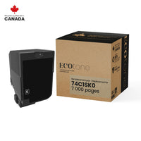 Ecotone - 74C1SK0 Lexmark Compatible Remanufacturés Toner Cartridge - Noir-Type : Reman