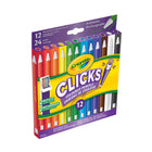 Crayola - Crayons de couleur mécaniques Clicks - Paquet de 12-7