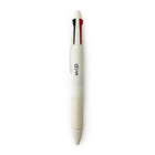 General Supply Goods + Co − Stylo rétractable 4 couleurs − blanc mat-Plastique 4-en-1