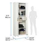 Sauder - Meuble de rangement - Blanc-8