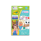 Crayola - Colouriage et autocollants - ensemble des émotions Ms. Rachel, Crayola-Comprend 16 pages à Colourier Ms. Rachel, 5 crayons de cire Crayola et 5 feuilles d'autocollants Ms. Rachel pour créer de manière interactive