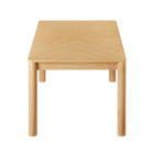 Modway - Alba Extensible Table à manger, Chêne-Assemblée requise