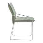 Zuo - Pola Chaise de salle à manger - Vert - Ensemble de 2-Garantie limitée de 3 ans