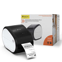 IntekView - Imprimante compacte à étiquettes multiformat-Connectivité sans fil Bluetooth pour une impression facile depuis n'importe quel appareil iOS ou Android, offrant une flexibilité ultime dans vos tâches d'étiquetage.