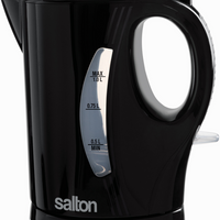 Salton - bouilloire électrique sans fil 1 litre - noir-L’élément électrique en acier inoxydable résiste à la corrosion et empêche l’accumulation de dépôts calcaires 