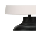 Monarch Specialties - Luminaire - 26 po H Lampe De Table - Métal Noir - Abat-Jour Ivoire / Crème - Transitionnel-Un assemblage mineur est nécessaire avec des instructions illustrées incluses. soutenu par une garantie limitée de 2 ans contre les défauts du fabricant, cette lampe intemporelle et de qualité durera des années