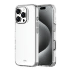 AXS - ULTRA CLEAR étui testé contre les chutes pour Apple iPhone 16 Pro - Transparent-Protection anti-UV pour afficher clairement le design original de votre cellulaire