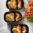 Rubbermaid - Contenants divisés pour la préparation des repas TakeAlongs à emporter, 887 ml (3,7 tasses), paquet de 5-Les contenants se superposent et s’emboîtent facilement, de sorte qu’ils prennent moins de place dans vos armoires et votre réfrigérateur