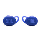 JBL - Endurance Race 2 Écouteurs de sport étanches sans fil - Bleu-Ailettes ergonomiques dotées de la technologie Twistlock