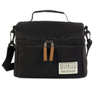 Renwick - Sac à lunch - Noir-Sac à lunch isolé en PEVA avec extérieur en polyester