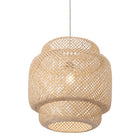 Zuo - Lampe plafonnier Finch - Naturel-Conçue pour une installation câblée permanente, avec support de montage standard et quincaillerie inclus
