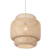 Zuo - Lampe plafonnier Finch - Naturel-Conçue pour une installation câblée permanente, avec support de montage standard et quincaillerie inclus