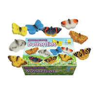 Yellow Door - Pierres de jeu sensorielles - Papillons - Lot de 8-Cette charmante sélection de huit papillons tactiles est parfaite pour les activités basées sur la nature à l'intérieur et à l'extérieur