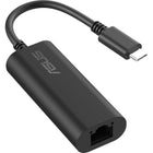 ASUS - Adaptateur Ethernet USB-C vers RJ45 2,5G USB-C2500 V2 - Noir-Compatible avec l'USB-C et les principaux systèmes d'exploitation, notamment Windows, macOS et Linux, c'est un moyen simple de mettre à niveau votre NAS, votre ordinateur portable ou votre ordinateur de bureau pour une connexion filaire plus rapide et plus fiable