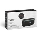 Premium Tone - Brother TN750 Alternatif Premium Tone - Rendement élevé - Noir-8000