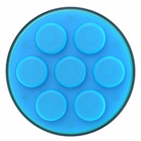 PopSockets - PopGrip Bulles Anti-Stress - Bleu électrique-Les nouveaux modèles de PopGrip et de PopTop sont conçus pour faciliter leur échange