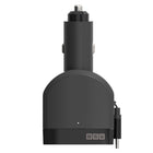 Scosche - chargeur pour l’auto 85 watts avec câble rétractable - noir-Sa circuiterie de protection intégrée prévient la surcharge et la surchauffe pour assurer une utilisation fiable et sécuritaire