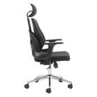 Zuo - Genric Chaise de bureau - Noir-Dimensions: 28,3 po L x 28,3 po L x 54,7 po H