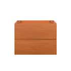 Modway - Scenic Fixation murale de 30" Armoire de toilette de salle de bain (lavabo non inclus) - Noyer cerisier-7