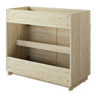 Modway - Render 36" Faux travertin Armoire de toilette de salle de bain (évier non inclus) - Travertin-9
