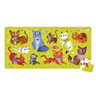 Banana Panda - Puzzle J'aime les chats, à partir de 3 ans-La grande taille de 26" x 12,6" (plus de 2 pieds de large !) une fois terminé permet à l'illustration colourée et détaillée de vraiment prendre vie