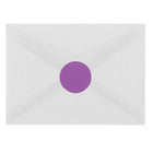 JAM Paper Sceaux autocollants ronds, 1 1/2 po, violet, 360/paquet-4