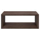 Hudson&Canal - Table basse rectangulaire Osmond 48" de largeur - Brun aulne-La table est fabriquée à partir de matériaux MDF de haute qualité et durables