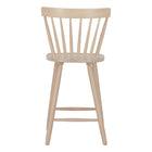 Zuo - Tyce Tabouret de comptoir - Naturel - Ensemble de 2-Garantie limitée de 3 ans