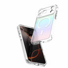 Avana - Coque MagSafe Cosmic iPhone 17 Pro - Violet-Le couvercle transparent montre la couleur de la baie de la caméra