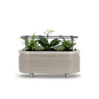 Permasteel - Jardinière à arrosage automatique avec supports de fixation - taupe-Indicateur de niveau d’eau