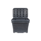Tillson Brands - Grand bac à sel, gris, 200 kg, 23 po L x 32 po L x 30 po H-23 po long. x 32 po larg. x 30 po haut.