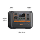 Bluetti - Centrale électrique portable Premium Series AC50P et panneau solaire SP200L-7