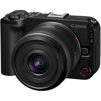 Canon - Appareil photo sans miroir EOS R50 V avec objectif 14-30 mm f/4-6,3-Profitez de la prise de vue vidéo avec objectif interchangeable avec le premier boîtier d'appareil photo de la série EOS V