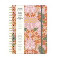 Orange Circle Studio - 2027  Agenda à trois onglets - Age of Romance - 9.6" x 7" - Couleur assortie - Bilingue-Doté de trois feuillets intercalaires avec des pochettes intérieures