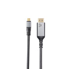 BlueDiamond - Câble Pro USB-C vers HDMI 2.1 UHD 8K - 10 pieds - Gris-Bande passante de 48 Gbps : La bande passante complète de 48 Gbps et le HDR permettent des fonctionnalités exclusives HDMI 2.1 telles que 8K à 60 Hz et 4K à 120 Hz