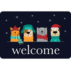 Ashley Productions - The Original Fun Mat - Tapis de Bienvenue - 15 -5" x 23 -5" - Bienvenue aux Amis Furieux-Mesure et design : Le tapis de bienvenue Fury Friends mesure 15,5 po x 23,5 po.