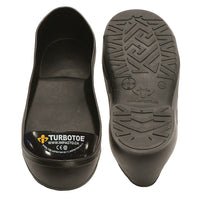 Impacto - Couvre-chaussure à embout d’acier Turbotoe, très très très grand, orteils noirs-S’adapte parfaitement aux chaussures existantes, offrant ainsi une protection solide en acier pour les orteils