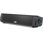 Delton - Enceinte d'ordinateur SB200 de 20 watts, avec barre de son filaire/sans fil, noire-Offre un son haute fidélité qui restitue les sons avec une clarté et une profondeur exceptionnelles.