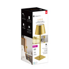 Xtricity - Lampe de table tactile LED portable Lucie - Or-Activation tactile pour une utilisation facile