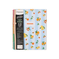 The Happy Planner - Planificateur daté Organized grand format 2026–2027 à double spirale - 11-1/2 po x 10-1/4 po - Cottage côtier-Ce superbe planificateur 12 mois (juillet 2026 – juin 2027) comprend des calendriers de référence annuels, des calendriers mensuels, des pages hebdomadaires, des pages de priorités mensuelles, des pages de notes, et bien plus