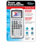 Texas Instruments - Calculatrice graphique TI-84 Plus CE, édition standard, blanc-Pile rechargeable TI