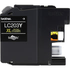 Brother – Cartouche d'encre jaune LC203, rendement élevé (LC203YS)-Le paquet contient une cartouche d'encre jaune