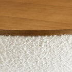 Modway - Tridome Manche Boucle Tapis Table basse de rangement - Ivoire naturel-9