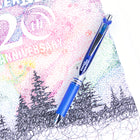 Pentel EnerGel Rétractable Stylo à Encre Gel (0,7mm), Bleu Ensemble Stylo et Encre Recharge-0.7mm