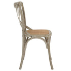 Modway - Gear Fauteuil d’appoint de salle à manger Ensemble de 4 - Gris-7