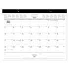 Staples – Sous–main mensuel 2027 – 17 po H x 21 3/4 po l – bilingue-Format des pages : 17 po H x 21 3/4 po l