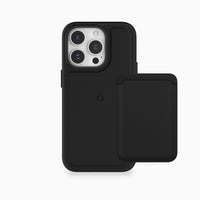 LBT - Portefeuille Switch Mag pour iPhone 15 Pro - Noir-Accédez facilement à vos cartes en toute commodité