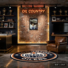 Wayne Gretzky 20x29 Oilers Stanley Cup-V - Toile encadree - 22" x 31"-Dimensions finales: 22.5x31.5